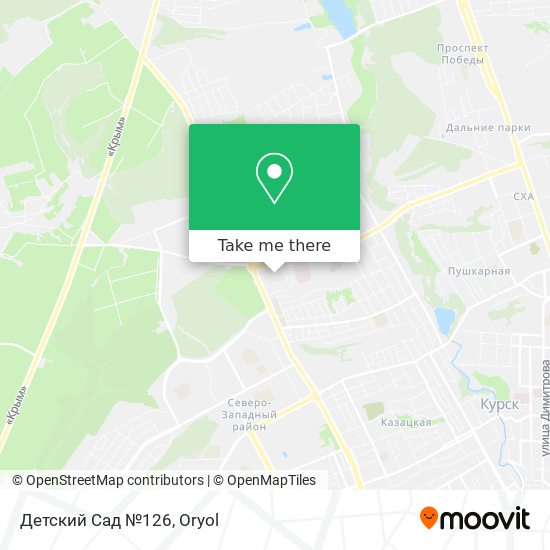 Детский Сад №126 map