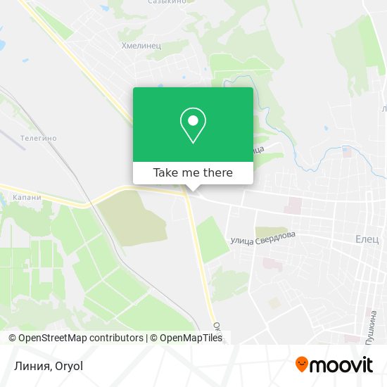 Линия map