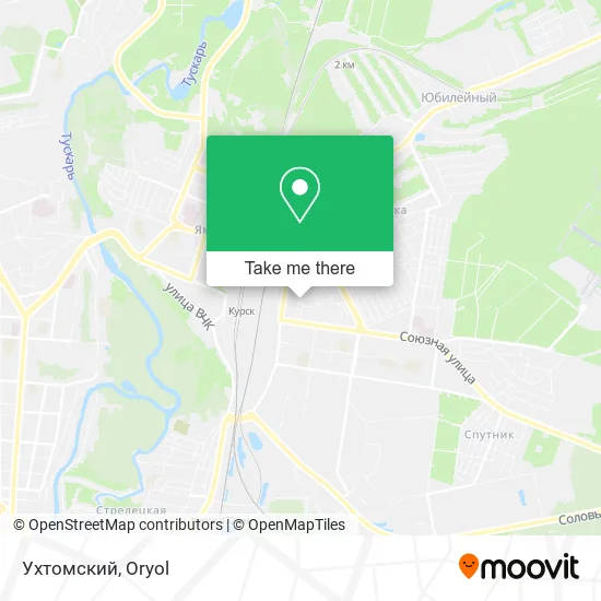 Ухтомский map