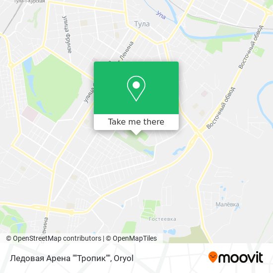Ледовая Арена ""Тропик"" map