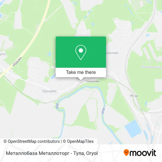 Металлобаза Металлоторг - Тула map