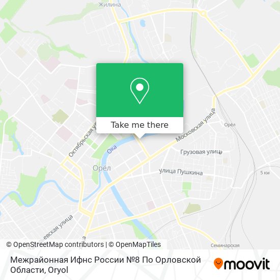 Межрайонная Ифнс России №8 По Орловской Области map