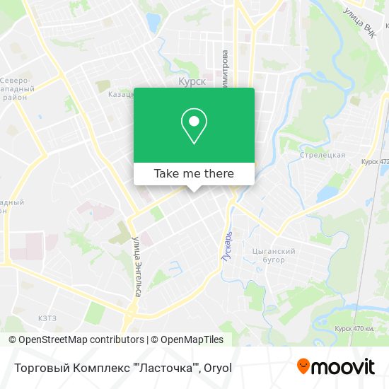 Торговый Комплекс ""Ласточка"" map