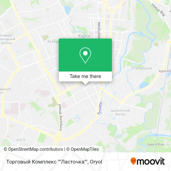Торговый Комплекс ""Ласточка"" map