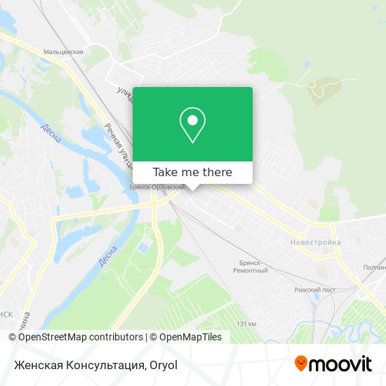 Женская Консультация map
