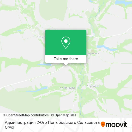 Администрация 2-Ого Поныровского Сельсовета map