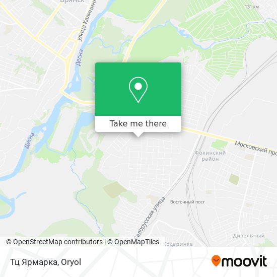 Тц Ярмарка map