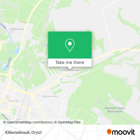 Юбилейный map