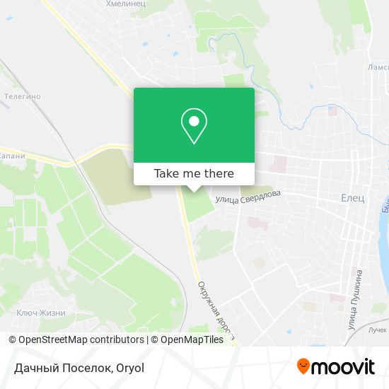 Дачный Поселок map