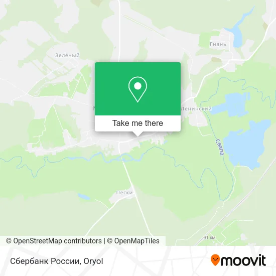 Сбербанк России map