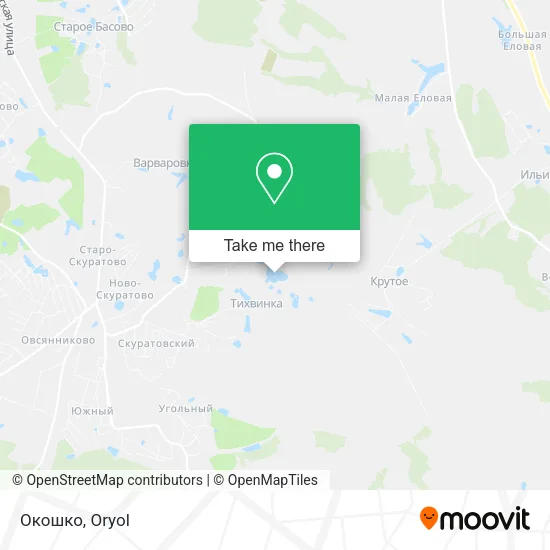 Окошко map