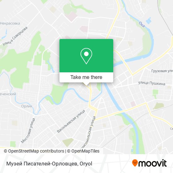 Музей Писателей-Орловцев map