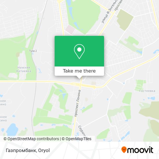 Газпромбанк map
