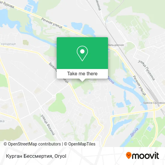 Курган Бессмертия map