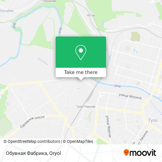 Обувная Фабрика map