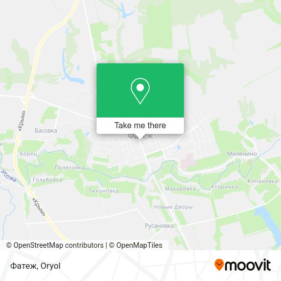 Фатеж map