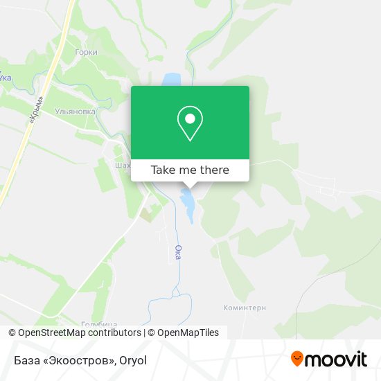 База «Экоостров» map