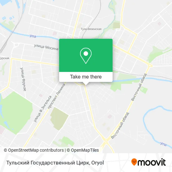 Тульский Государственный Цирк map
