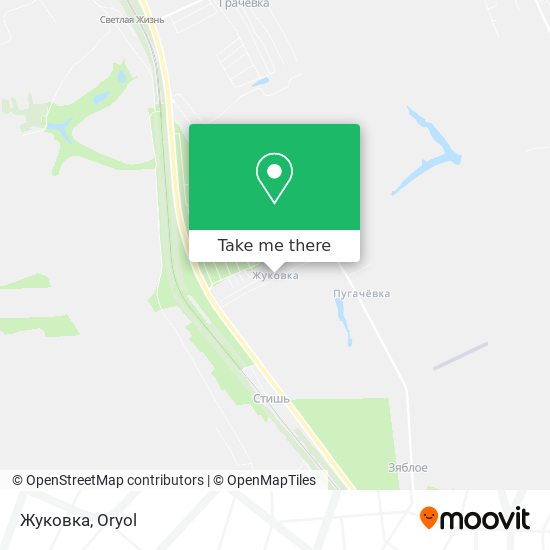 Жуковка map