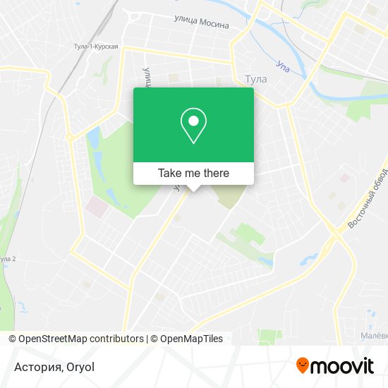 Астория map