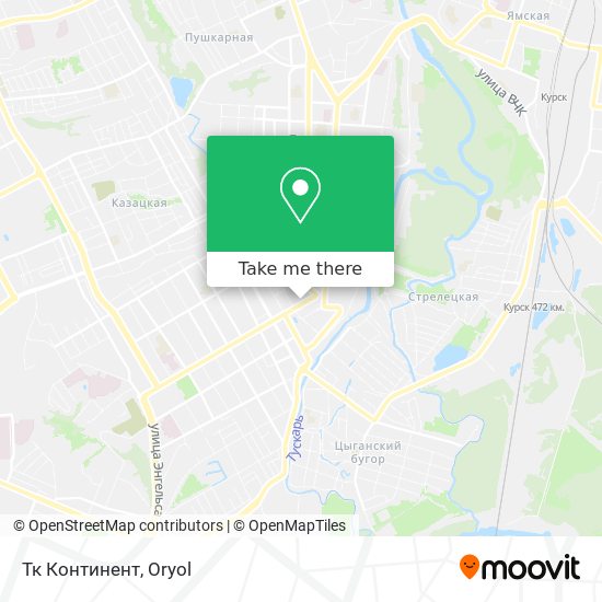 Тк Континент map