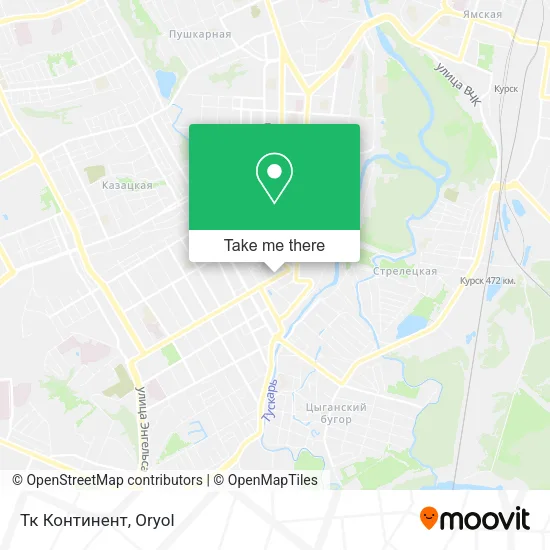 Тк Континент map