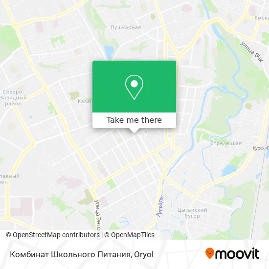 Комбинат Школьного Питания map
