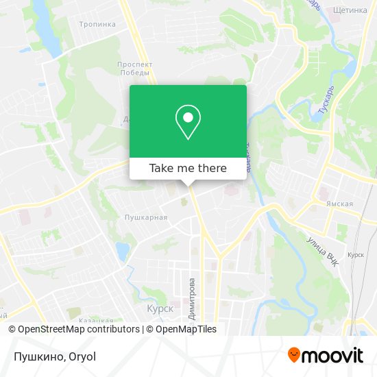 Пушкино map