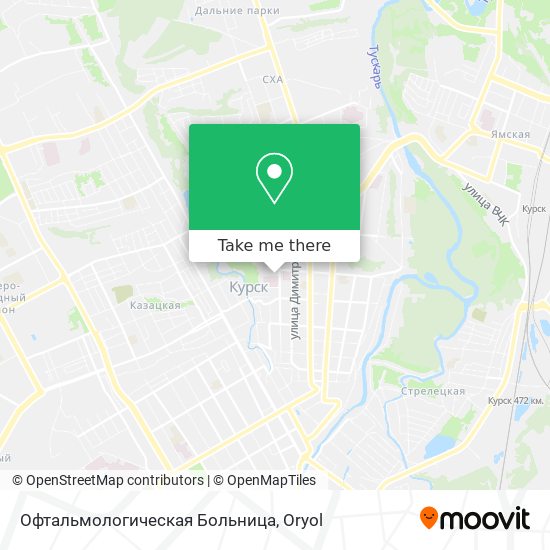 Офтальмологическая Больница map