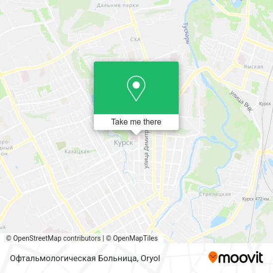 Офтальмологическая Больница map