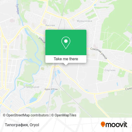 Типография map