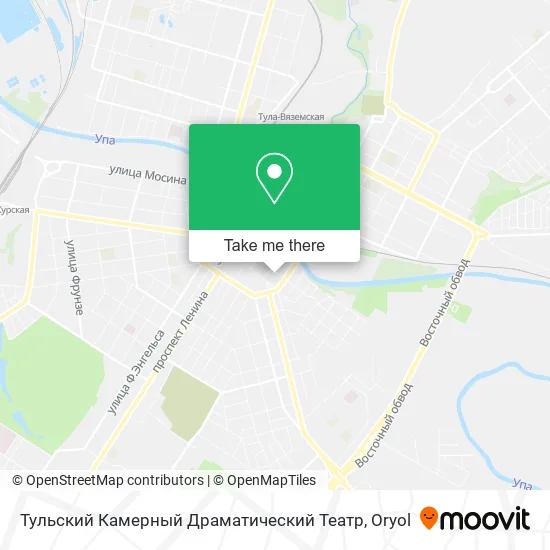 Тульский Камерный Драматический Театр map
