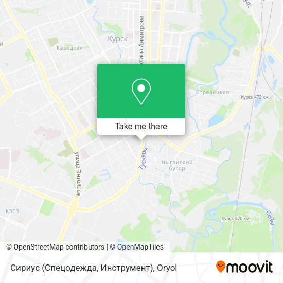 Сириус (Спецодежда, Инструмент) map