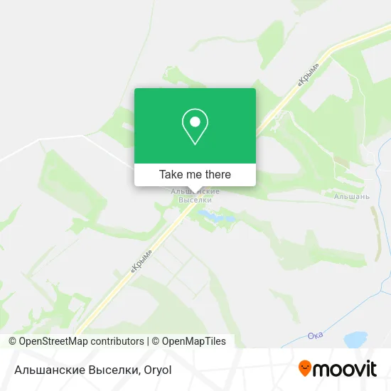 Альшанские Выселки map