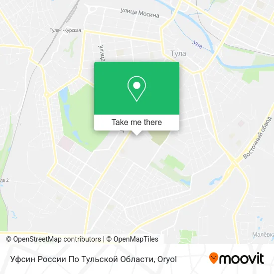 Уфсин России По Тульской Области map