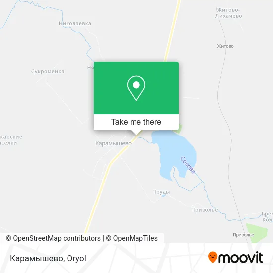 Карамышево map