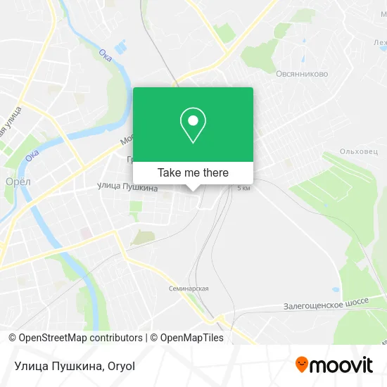 Улица Пушкина map