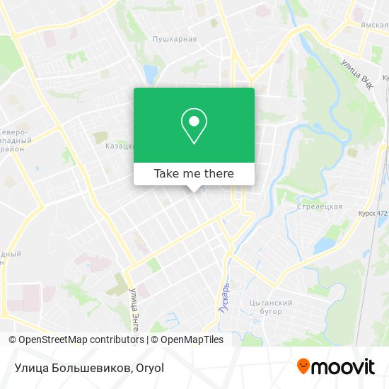 Улица Большевиков map