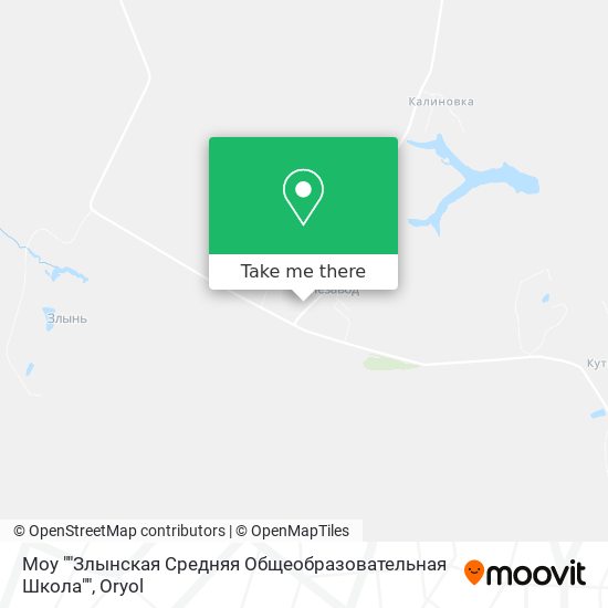 Моу ""Злынская Средняя Общеобразовательная Школа"" map