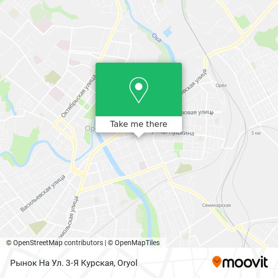 Рынок На Ул. 3-Я Курская map