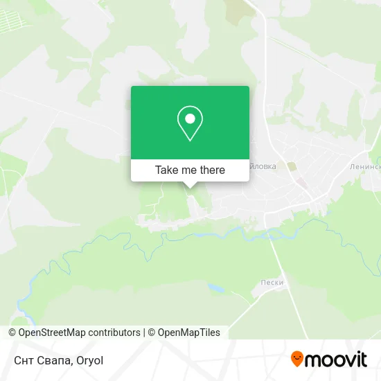 Снт Свапа map