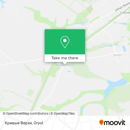 Кривые Верхи map