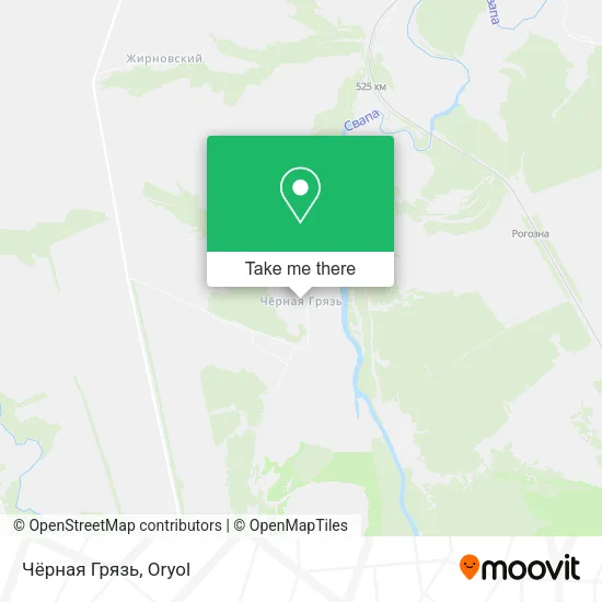 Чёрная Грязь map