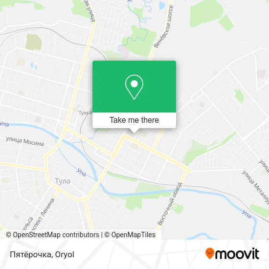 Пятёрочка map