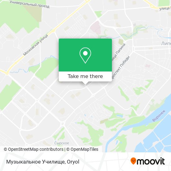 Музыкальное Училище map