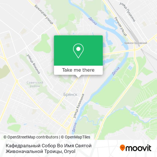 Кафедральный Собор Во Имя Святой Живоначальной Троицы map