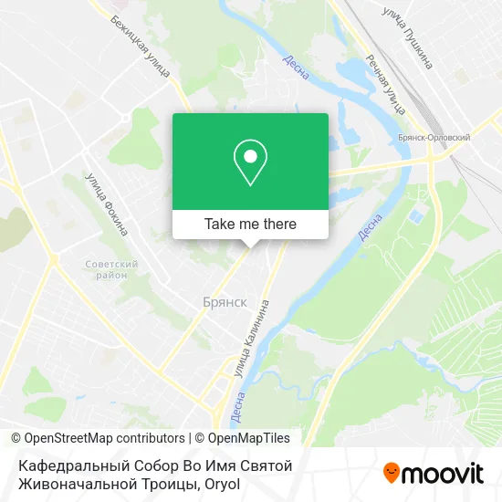 Кафедральный Собор Во Имя Святой Живоначальной Троицы map
