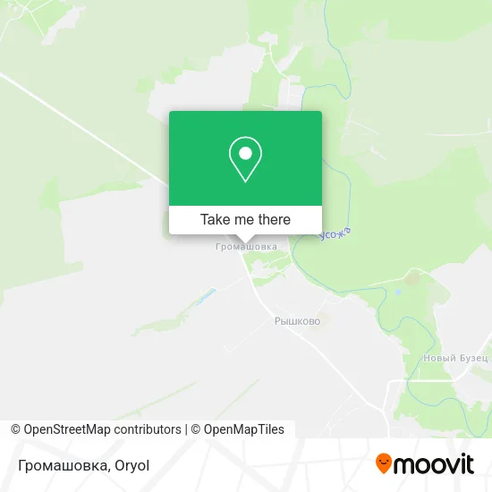 Громашовка map