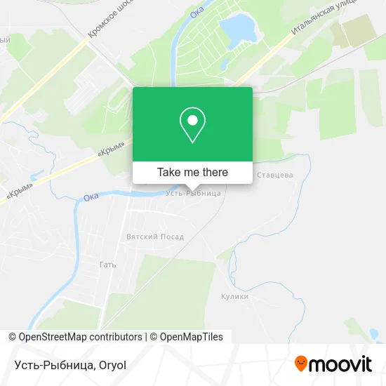 Усть-Рыбница map