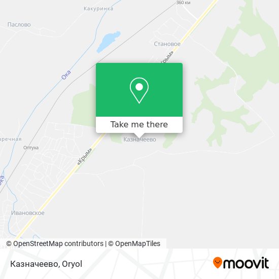 Казначеево map